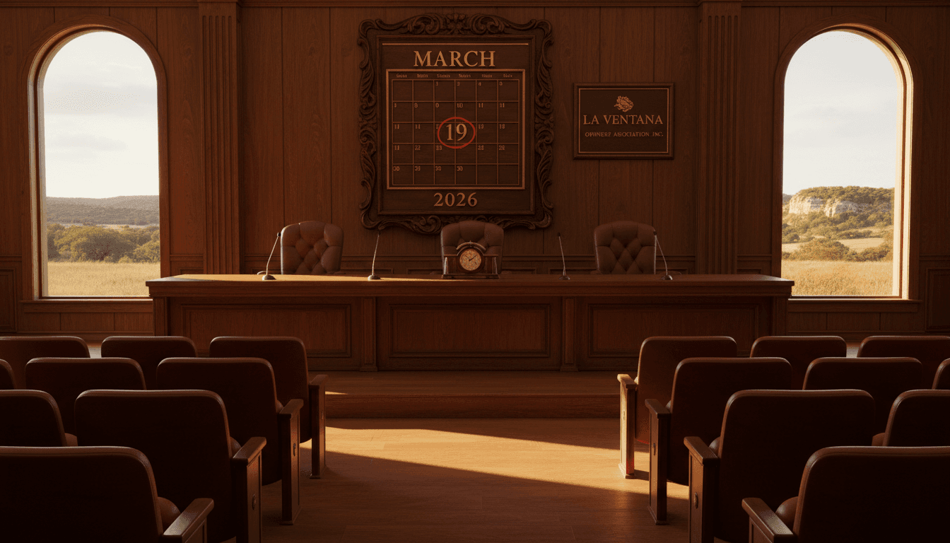 Notice: Board of Directors Meeting: March 19, 2026; 6:00 p.m.